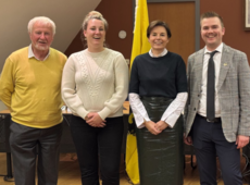Foto van de nieuwe N-VA afdelingsmandatarissen